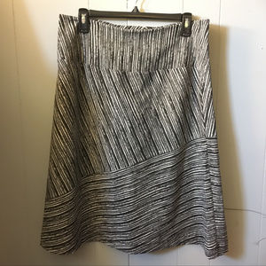 NWT Maggie's Organics Stretchy Cotton Bias Skirt